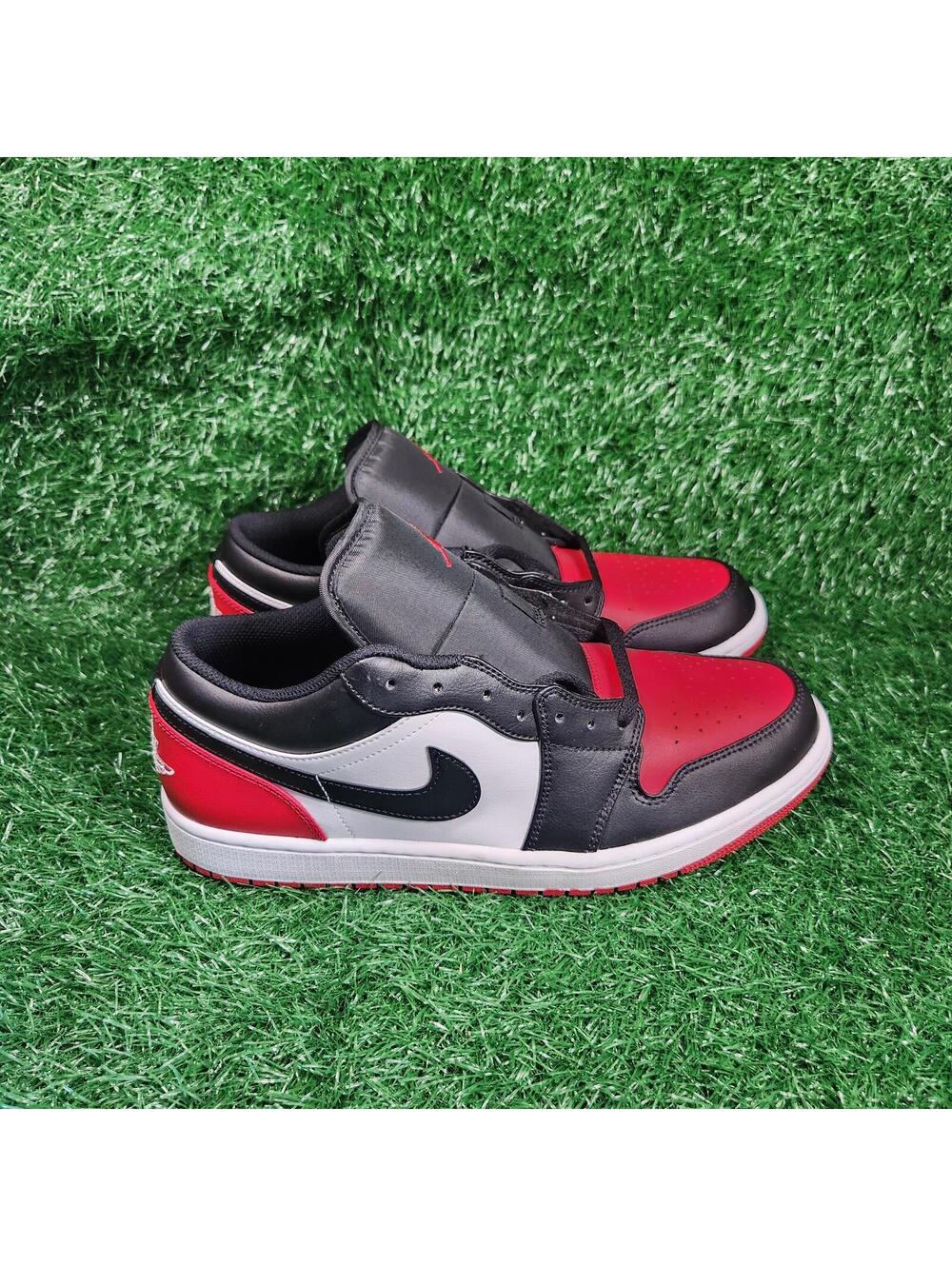 New Air Jordan 1 Low Men's retro Bred Sneaker shoes Size 11 Men's 553558-161